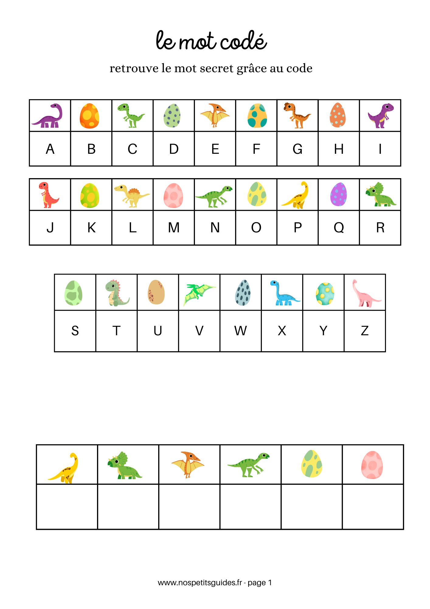 cahier d'activités dinosaures personnalisé – Image 3